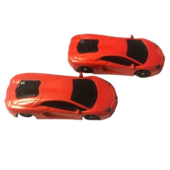 Maisto Set of 2 Red Lamborghini Aventador Cars 2018 1:64 Scale Diecast LP700-4 - Picture 2 of 11